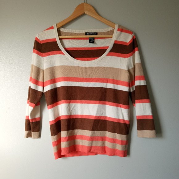 New York & Company Fall Sweater Shirt - Picture 1 of 3